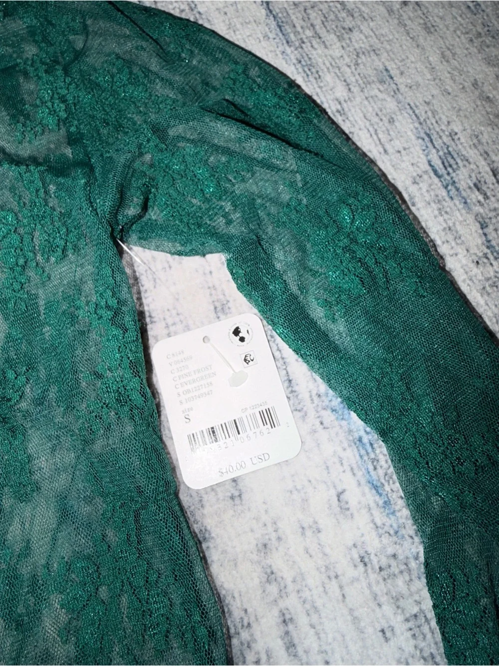 NWT Free People Lady Lux Layering Top